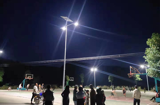 Projet d'éclairage rural solaire de la Chine LED