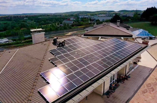 Système d'alimentation solaire hors réseau de toit 30KW au Chili