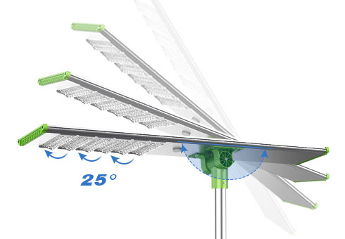 Réverbère solaire tout-en-un