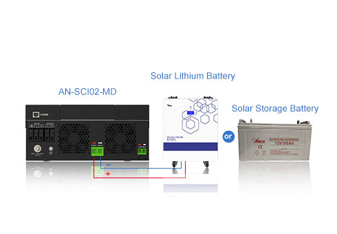 Les batteries de stockage solaires et les batteries au lithium solaires peuvent être directement connectées, et la fonction d'équilibrage de la batterie peut optimiser les performances de la batterie et prolonger la durée de vie de la batterie.