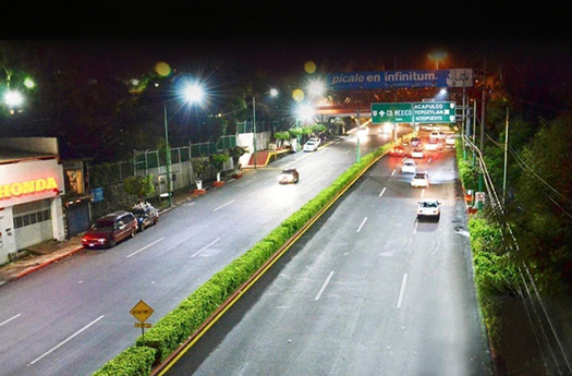 Projet d'éclairage électrique de Mexico pour les réverbères à LED à 5000 d'autoroute à 6 voies
