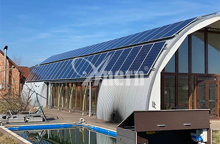 Système d'alimentation solaire hors réseau roumain 25KW pour l'usine