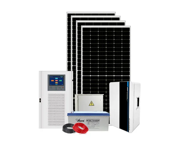 Système commercial de stockage d'énergie solaire hors réseau 15KW-50KW