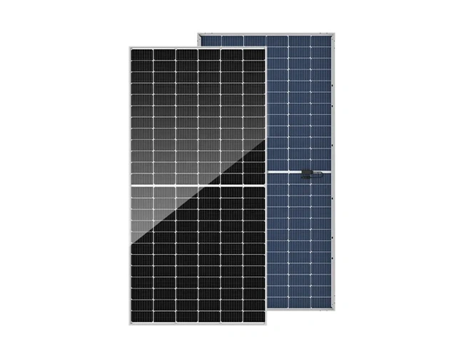 Module bifacial mi-cellule de type N 400W-580W avec panneaux solaires mono à double verre