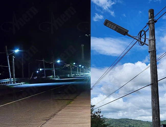 Lampe intégrée solaire LED