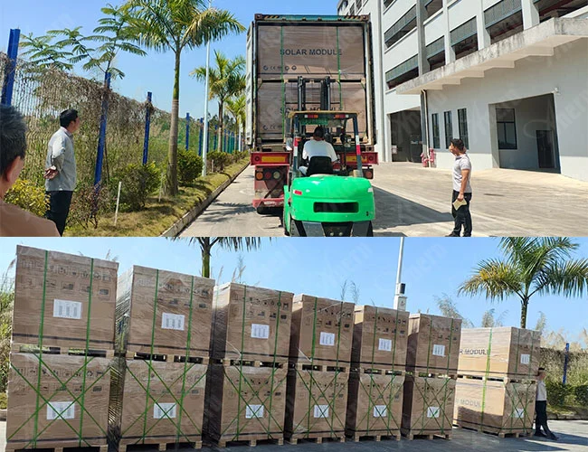 Panneaux solaires bifaciaux mono Anern
