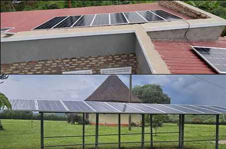 2.4KW & 10.2KW Solar Power System in Uganda