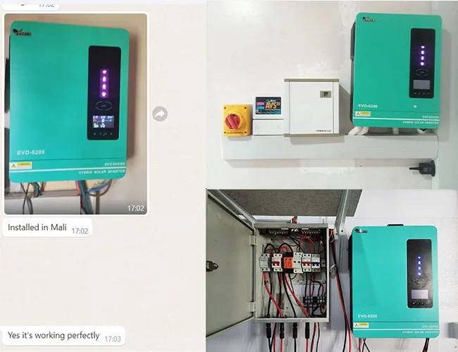 Inverseur anern 6.2 kw