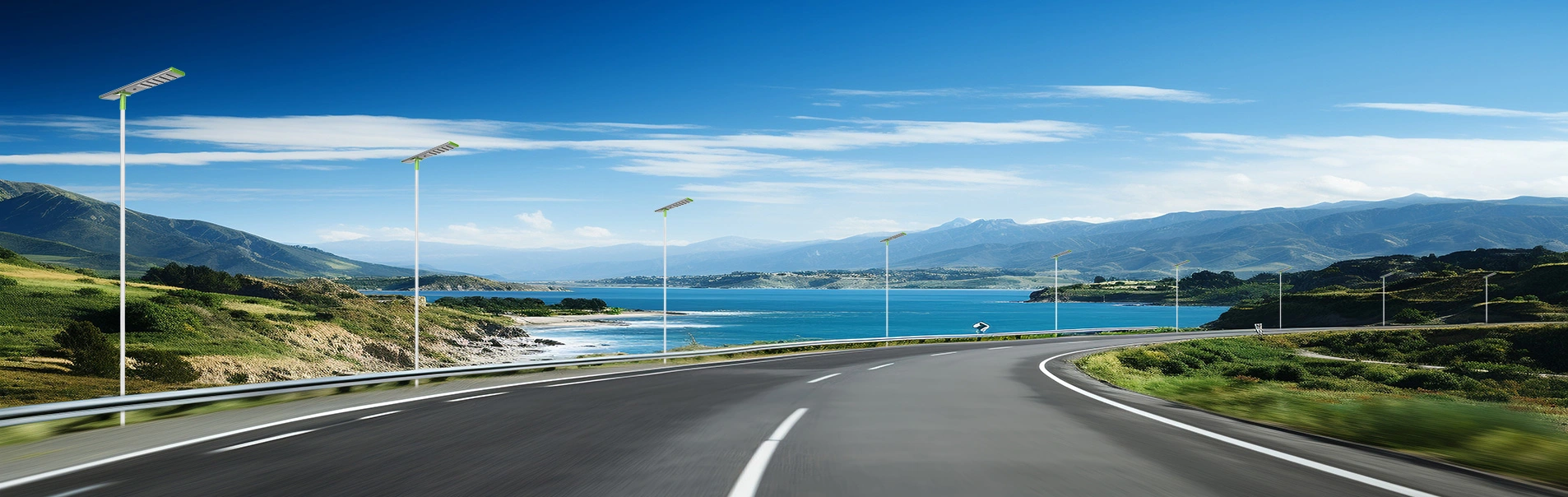 Réverbère solaire réglable