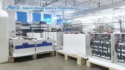 Production de batterie au lithium Anern