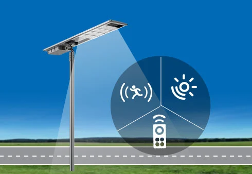Longue durée de vie de la batterie: après une charge complète, il prend en charge 4 à 5 nuits d'éclairage continu, assurant la fiabilité même par temps nuageux.