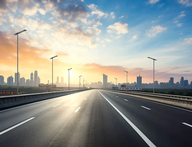 Réverbère solaire à led tout-en-un