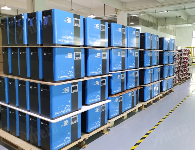 Batterie au lithium-ion pour stockage d'énergie solaire