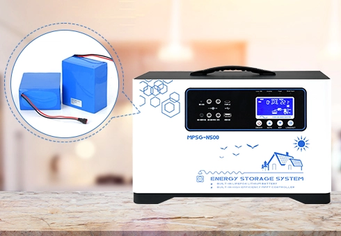Système solaire au lithium