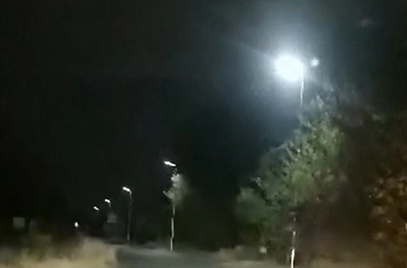 Le Botswana 332 le projet de lampadaires solaires SLZ