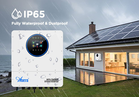 Entièrement étanche et antipoussière-Conçu pour une installation extérieure, résistant aux intempéries (pluie, poussière, humidité).