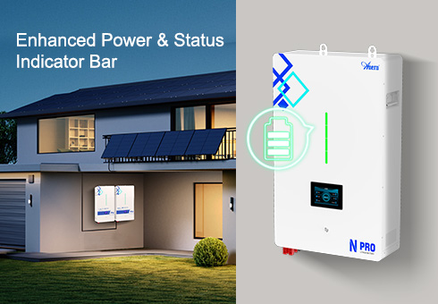 La nouvelle barre d'indicateur fournit un affichage plus intuitif et détaillé de l'état de puissance, garantissant que les utilisateurs sont toujours informés.