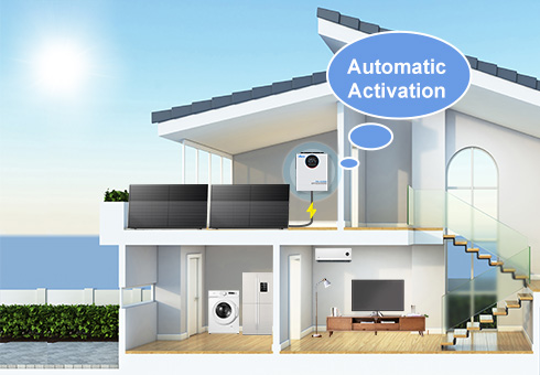 Équipé d'une capacité d'activation automatique de batterie au lithium robuste, intégrer de manière transparente aux sources AC et PV, maximisant les performances et la consommation d'énergie.